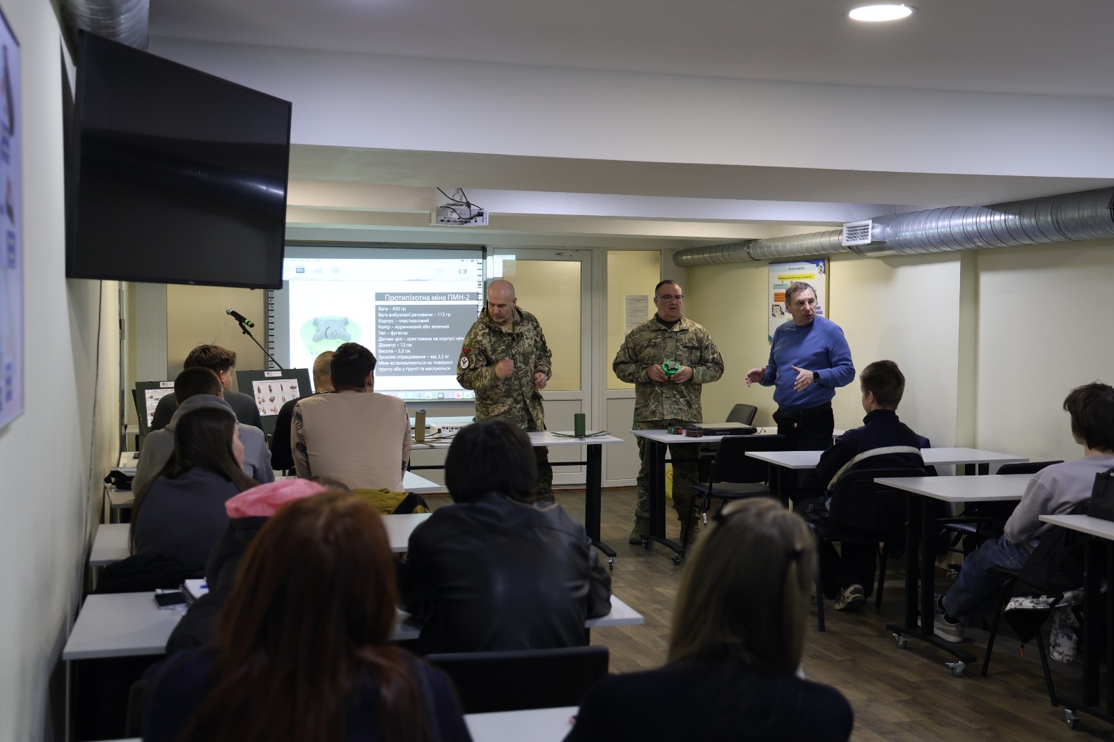 Бінарне заняття з цивільної безпеки та домедичної допомоги для здобувачів вищої освіти
