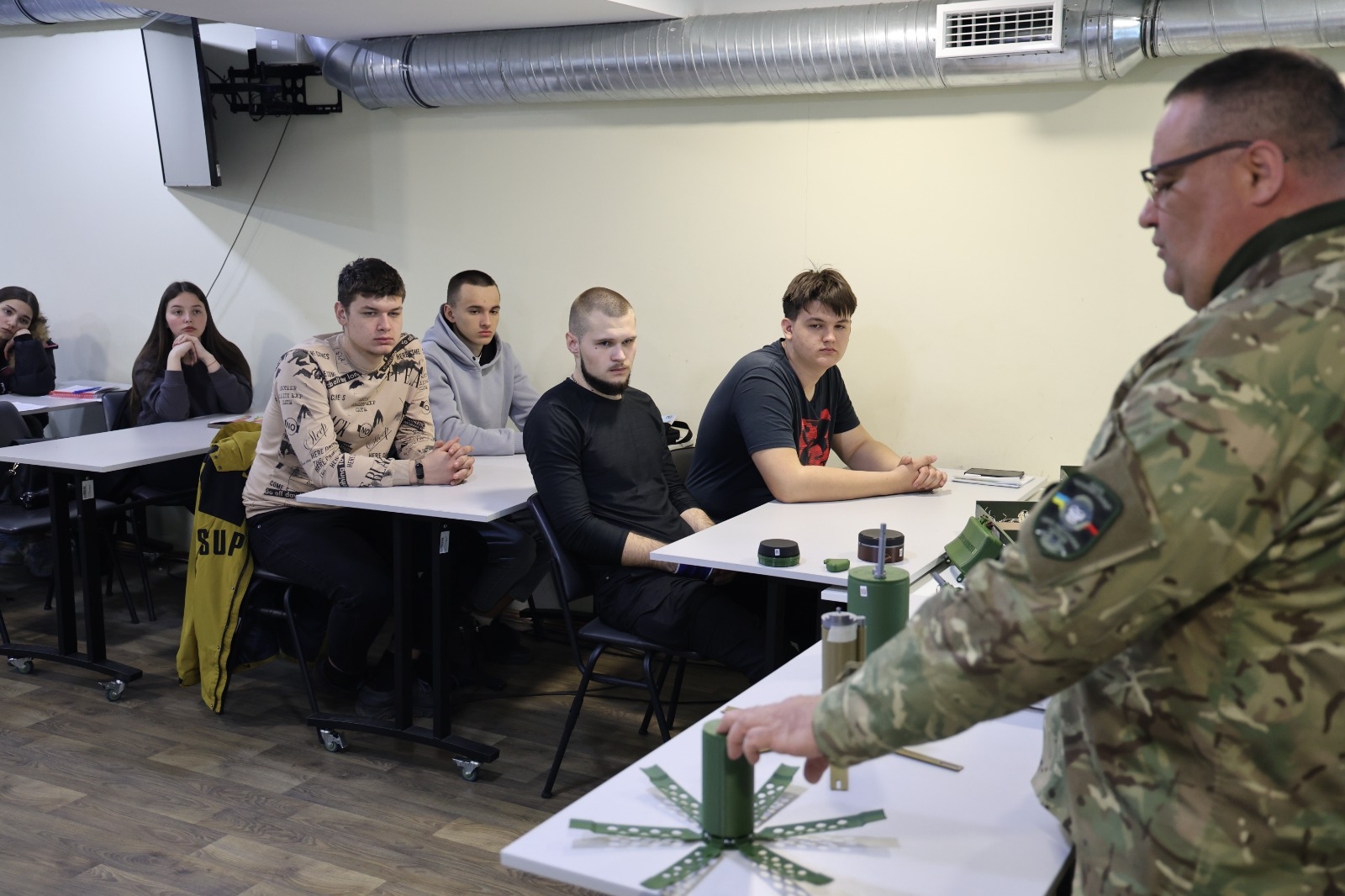 Бінарне заняття з цивільної безпеки та домедичної допомоги для здобувачів вищої освіти