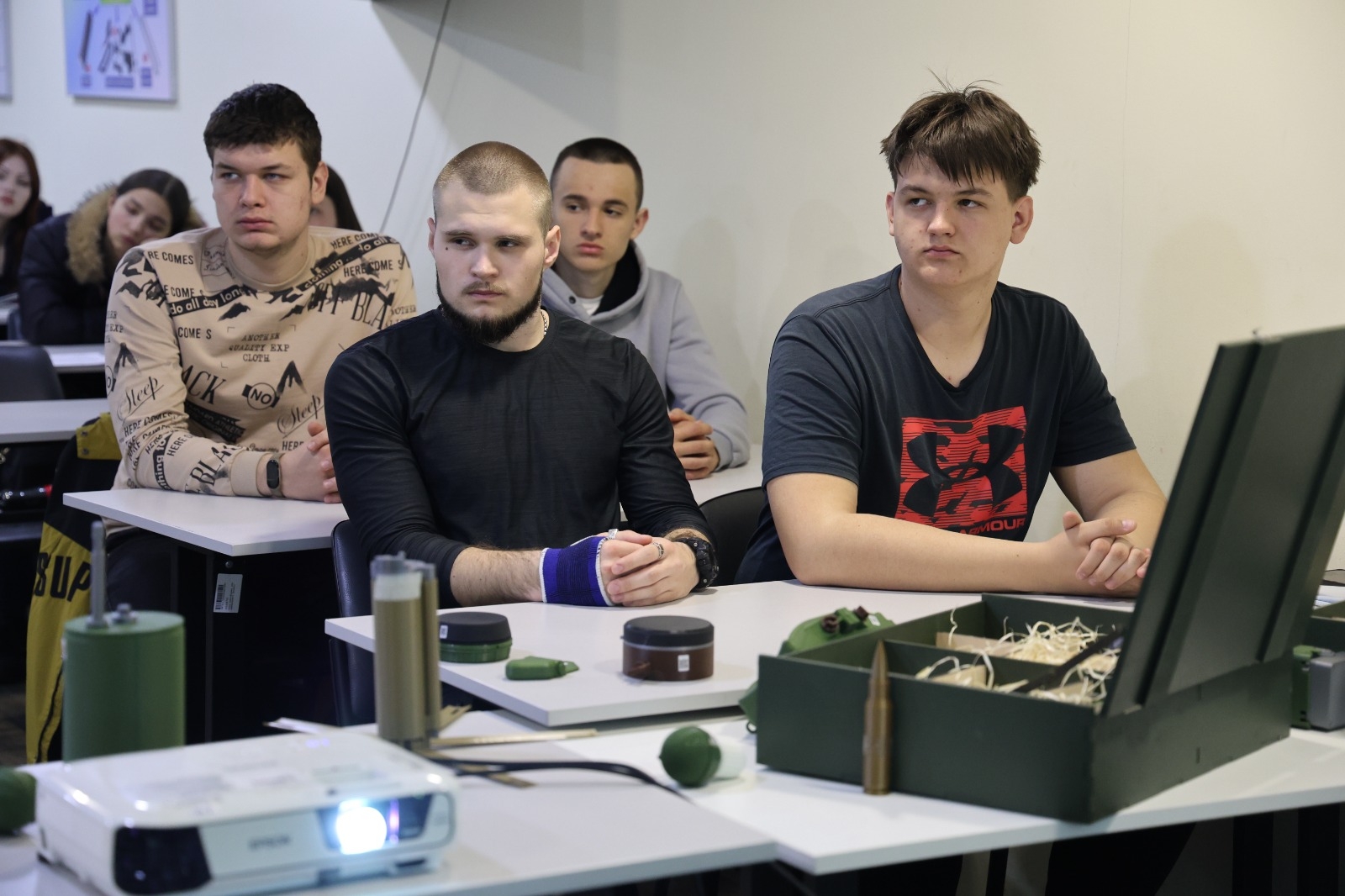 Бінарне заняття з цивільної безпеки та домедичної допомоги для здобувачів вищої освіти