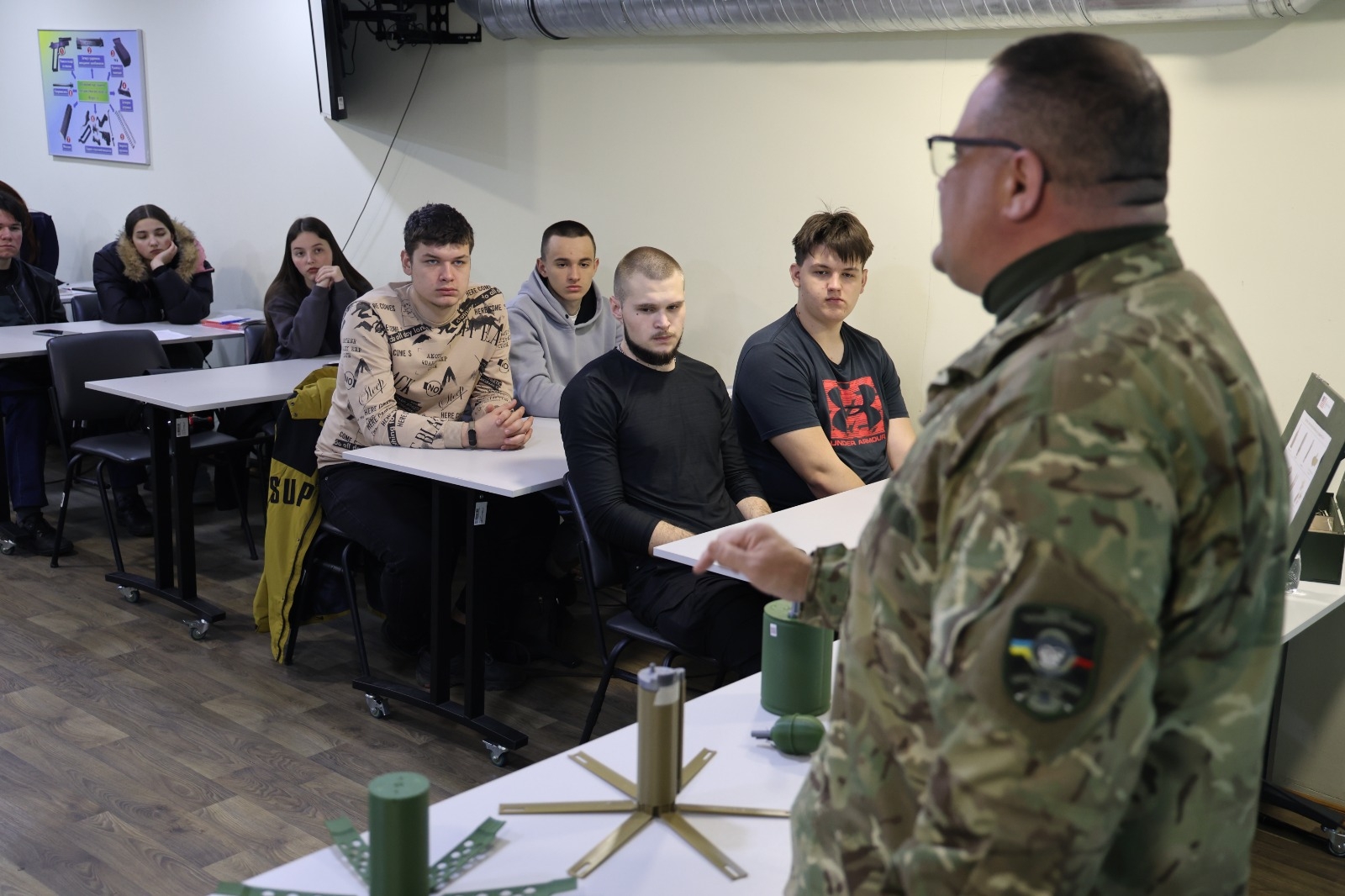 Бінарне заняття з цивільної безпеки та домедичної допомоги для здобувачів вищої освіти