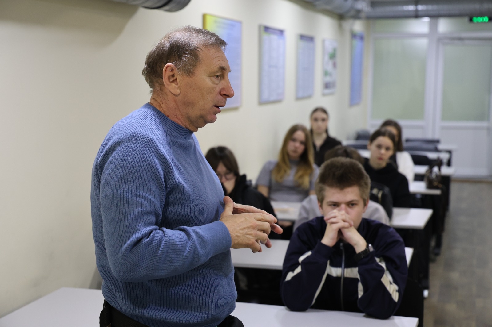 Бінарне заняття з цивільної безпеки та домедичної допомоги для здобувачів вищої освіти