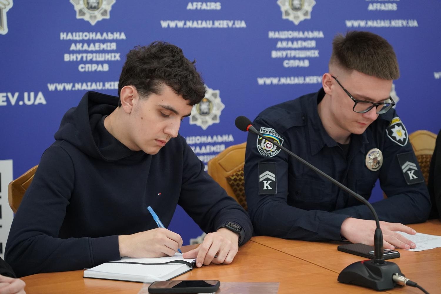 Відбулося чергове засідання Парламенту НАВС курсантського (студентського) самоврядування 