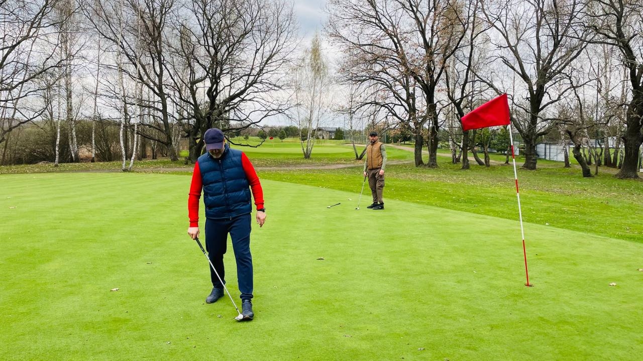 На Київщині стартував новий сезон щотижневих тренувань з гольфу для ветеранів