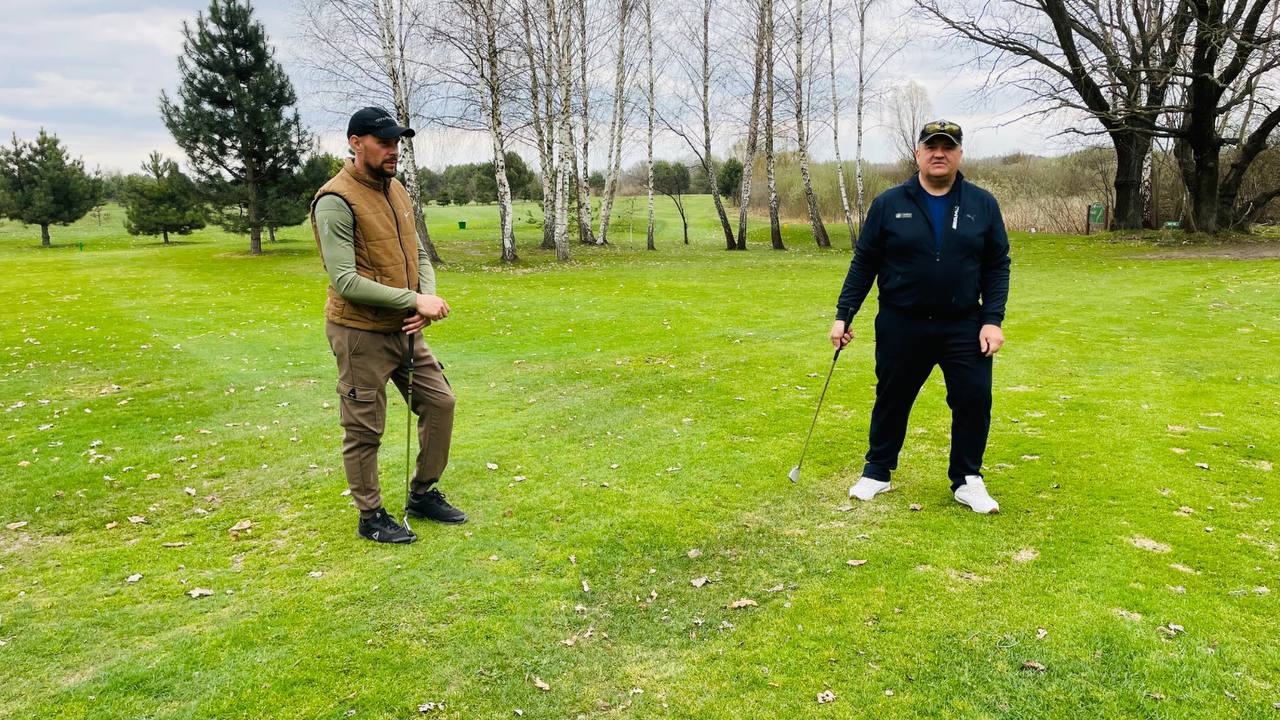 На Київщині стартував новий сезон щотижневих тренувань з гольфу для ветеранів