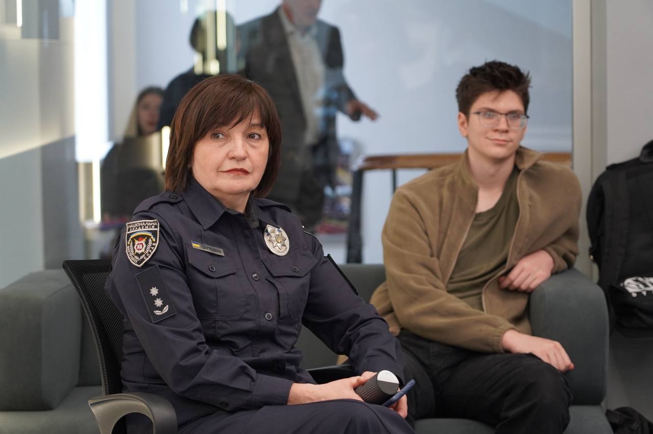 Освітній візит до НАВС: лекція з кібербезпеки та екскурсія в Музей МВС