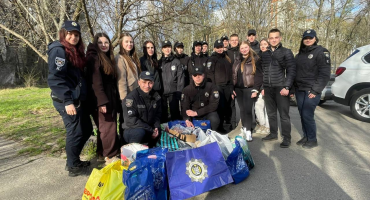 Курсанти НАВС долучилися до підтримки родини захисника в межах проєкту «Дружня підтримка»