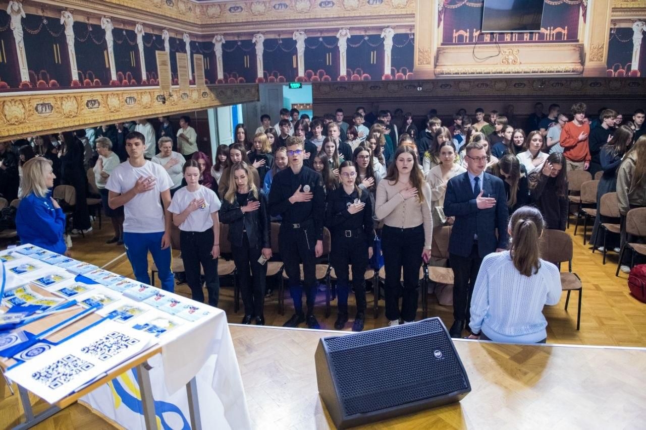 Представники НАВС  провели профорієнтаційну зустріч із ліцеїстами спільно з ФСТ «Динамо» України