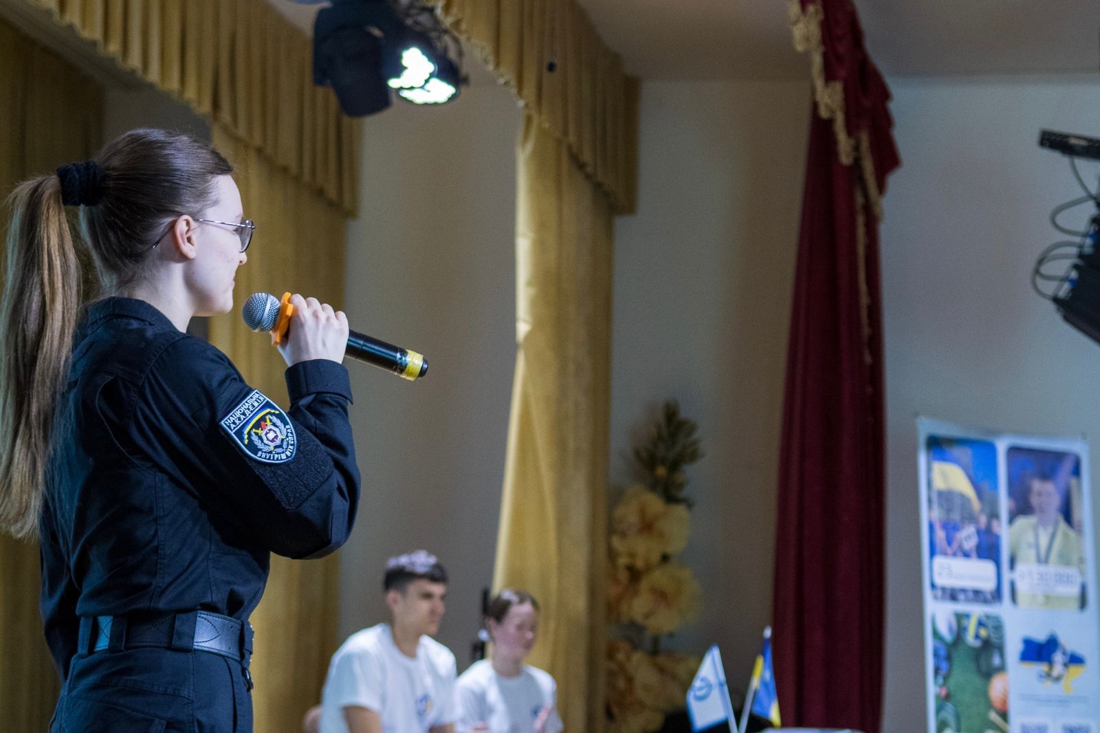 Представники НАВС  провели профорієнтаційну зустріч із ліцеїстами спільно з ФСТ «Динамо» України