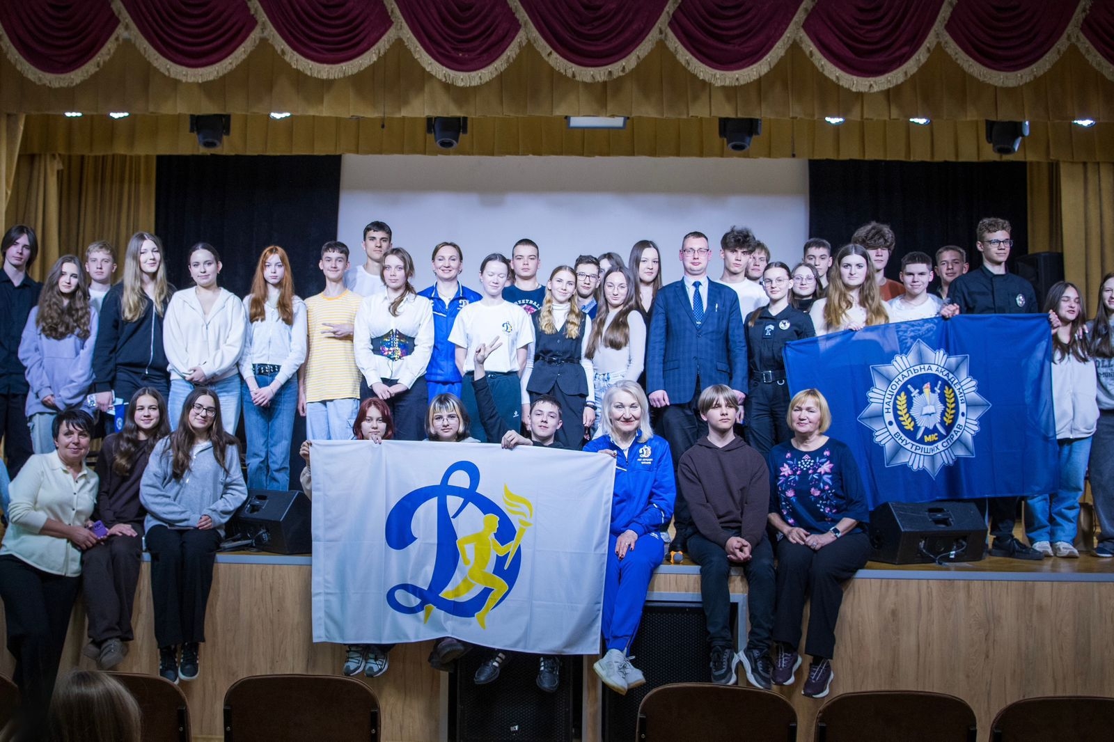 Представники НАВС  провели профорієнтаційну зустріч із ліцеїстами спільно з ФСТ «Динамо» України