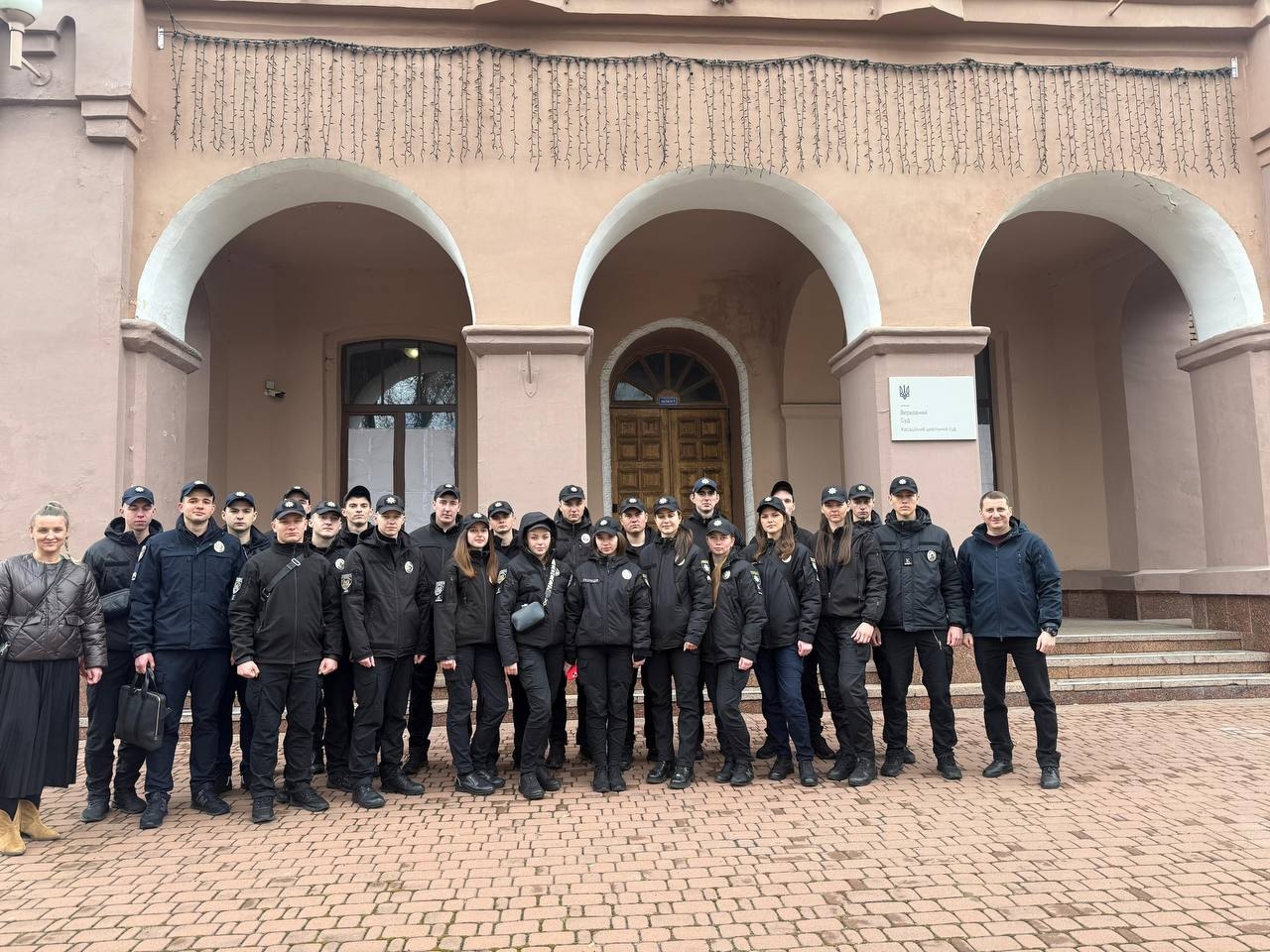 Курсанти академії відвідали Касаційний цивільний суд у складі Верховного Суду