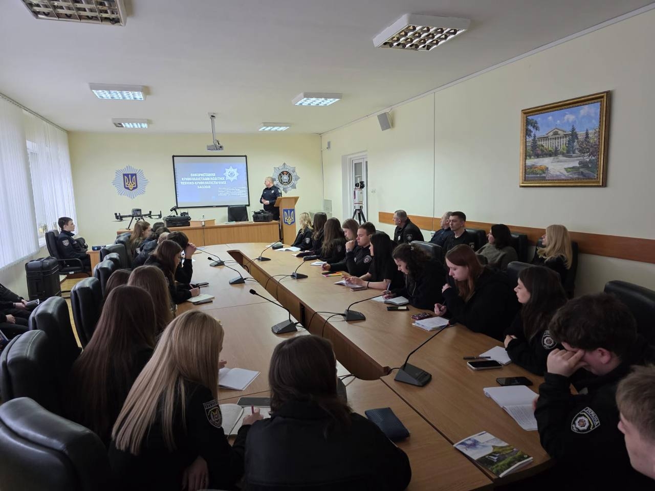 Лекція Андрія Левицького про сучасну криміналістику