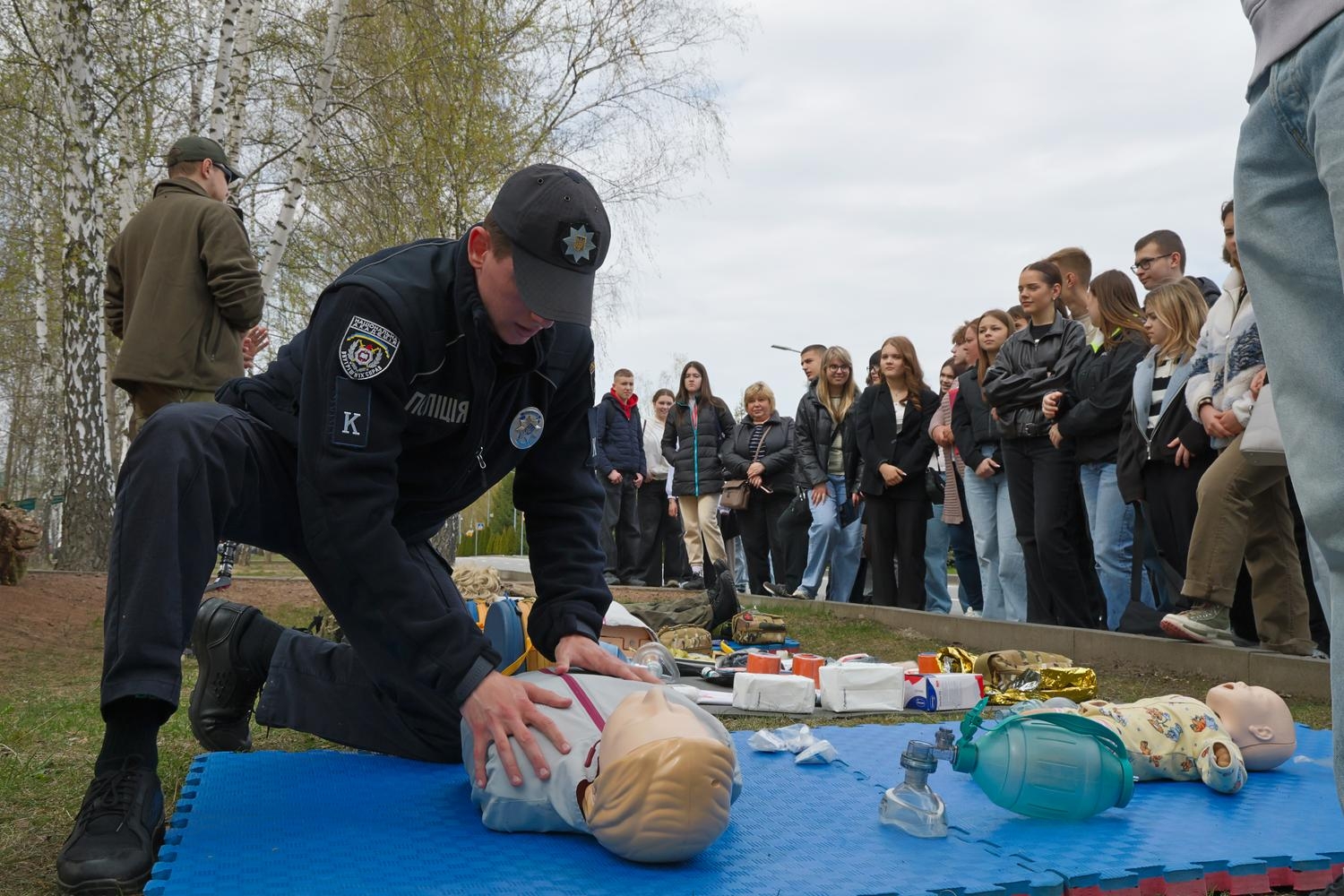 У навчально-науковому інституті поліцейської діяльності НАВС відбувся день відкритих дверей