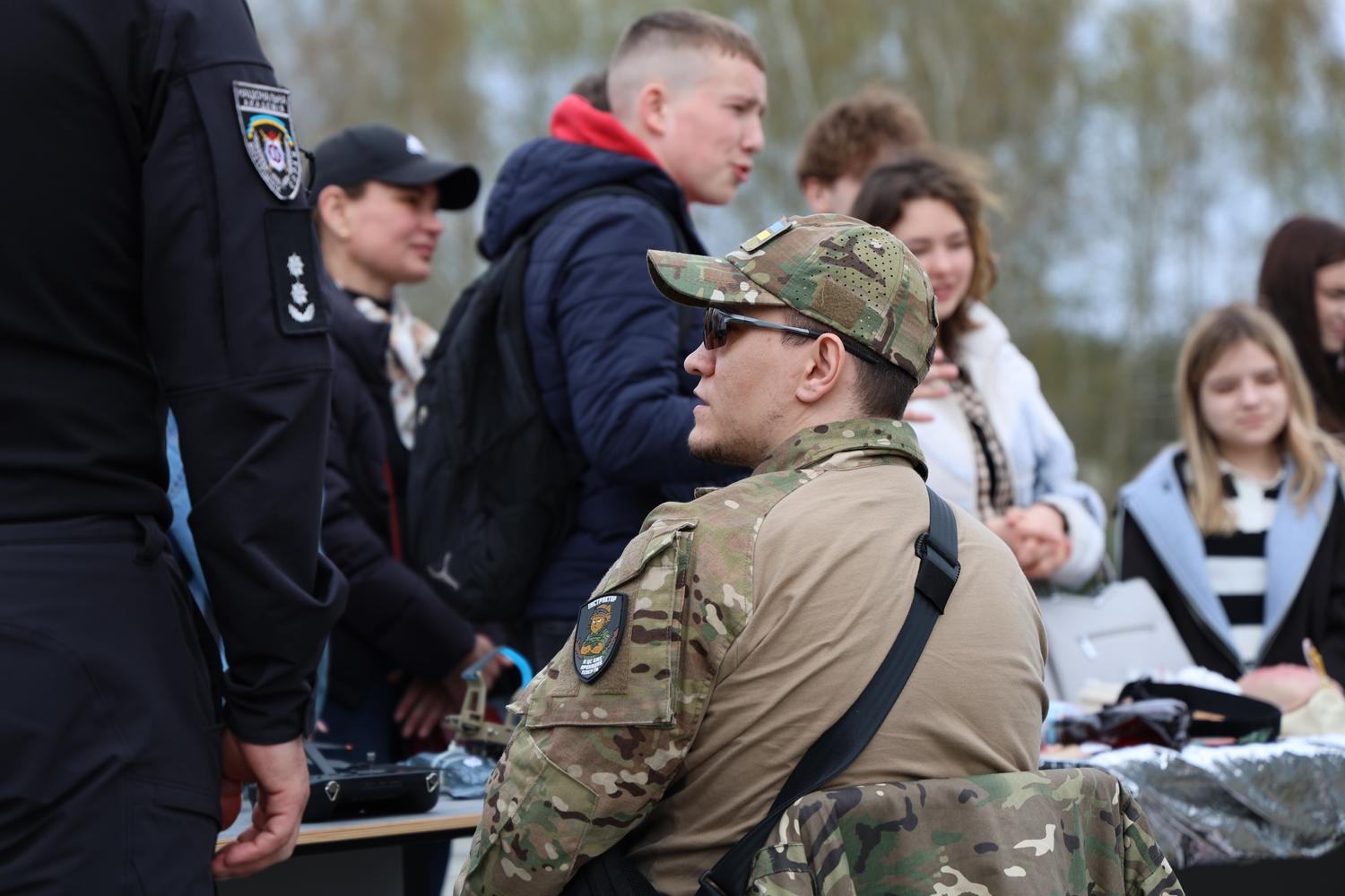 У навчально-науковому інституті поліцейської діяльності НАВС відбувся день відкритих дверей